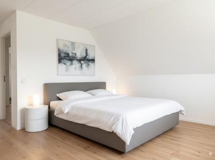 Vizualizace ložnice  | Prodej - chata/rekreační objekt, 90 m²