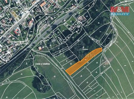 mapka | Prodej - pozemek, trvalý travní porost, 3 043 m²