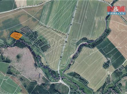 mapka | Prodej - pozemek, trvalý travní porost, 4 521 m²