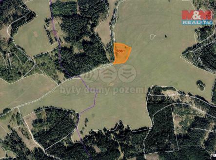 mapka | Prodej - pozemek, trvalý travní porost, 8 556 m²
