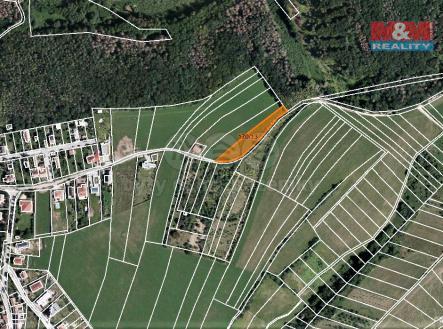 mapka | Prodej - pozemek, zemědělská půda, 747 m²