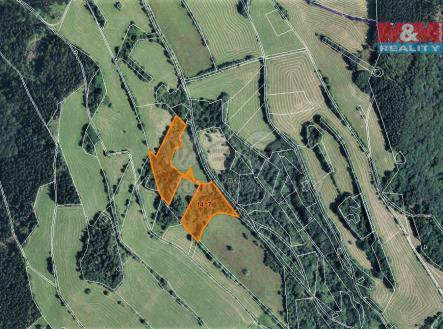 mapka | Prodej - pozemek, trvalý travní porost, 28 206 m²