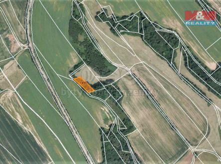 mapka | Prodej - pozemek, trvalý travní porost, 1 175 m²