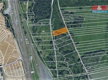 mapka | Prodej - pozemek, trvalý travní porost, 2 562 m²
