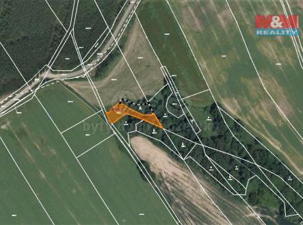 mapka | Prodej - pozemek, trvalý travní porost, 1 805 m²
