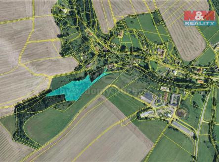 mapka | Prodej - pozemek, trvalý travní porost, 10 532 m²