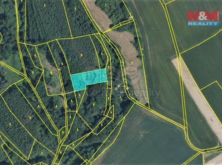 mapka | Prodej - pozemek, trvalý travní porost, 1 597 m²