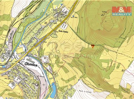 mapka | Prodej - pozemek, trvalý travní porost, 5 813 m²