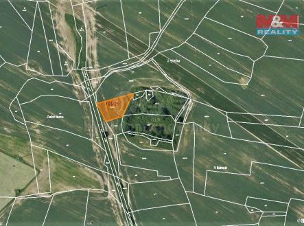 mapka | Prodej - pozemek, zemědělská půda, 1 429 m²