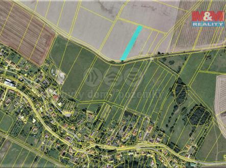 mapka | Prodej - pozemek, zemědělská půda, 1 503 m²