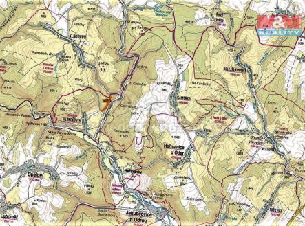 mapka | Prodej - pozemek, les, 17 778 m²