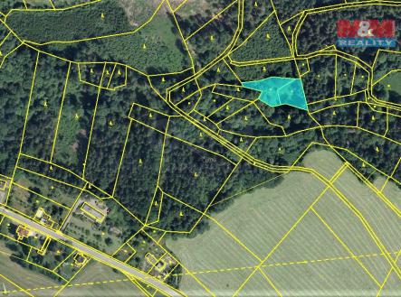 mapka | Prodej - pozemek, trvalý travní porost, 1 932 m²