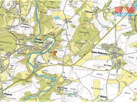 mapka | Prodej - pozemek, trvalý travní porost, 4 920 m²