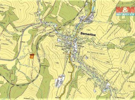 mapka | Prodej - pozemek, zemědělská půda, 4 370 m²