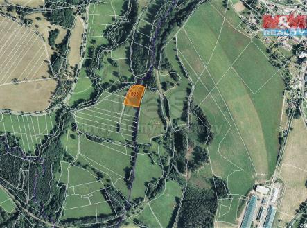 mapka | Prodej - pozemek, zemědělská půda, 4 370 m²