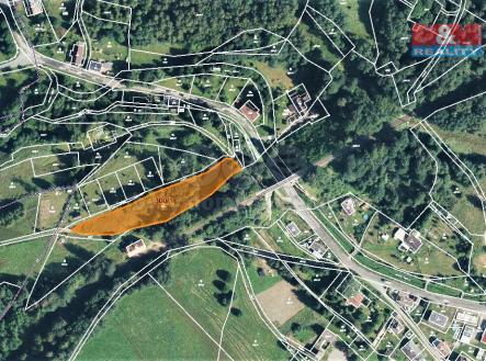 mapka | Prodej - pozemek, trvalý travní porost, 3 773 m²