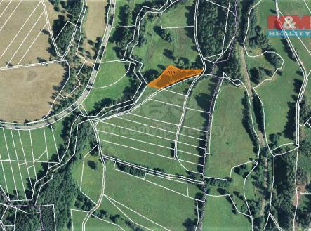 mapka | Prodej - pozemek, trvalý travní porost, 2 455 m²