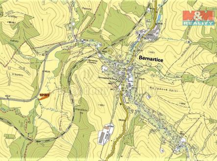 mapka | Prodej - pozemek, trvalý travní porost, 1 900 m²