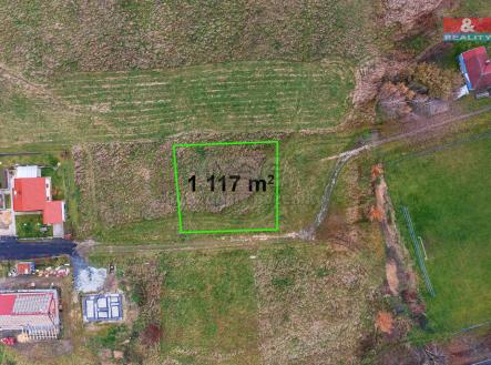 Pohled na pozemek | Prodej - pozemek pro bydlení, 1 117 m²