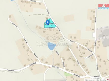 Mapa okolí (80).jpeg | Prodej - pozemek pro bydlení, 2 477 m²