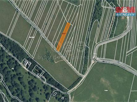 mapka | Prodej - pozemek, zemědělská půda, 1 114 m²
