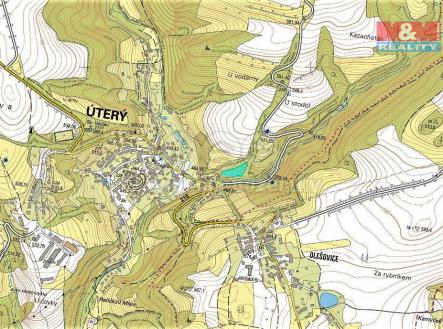 mapka | Prodej - pozemek, trvalý travní porost, 1 219 m²