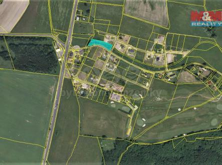 mapka | Prodej - pozemek, trvalý travní porost, 2 185 m²