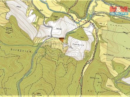 mapka | Prodej - pozemek, trvalý travní porost, 808 m²