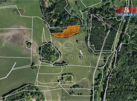 mapka | Prodej - pozemek, trvalý travní porost, 3 918 m²