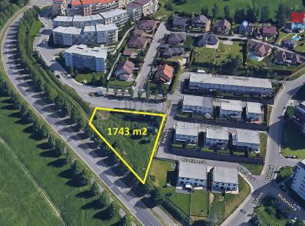 Prodej - pozemek pro bydlení, 1 743 m²