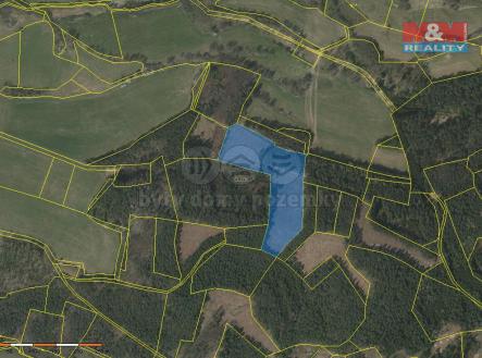Prodej - pozemek, les, 24 708 m²