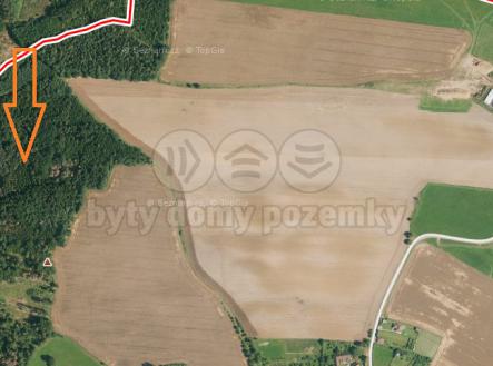 Mapa Stehlovice 2.png | Prodej - pozemek, les, 8 547 m²