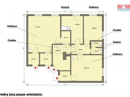 půdorys.jpg | Pronájem - kanceláře, 105 m²