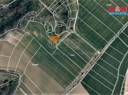 mapka | Prodej - pozemek, trvalý travní porost, 1 180 m²