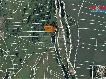 mapka | Prodej - pozemek, trvalý travní porost, 1 359 m²