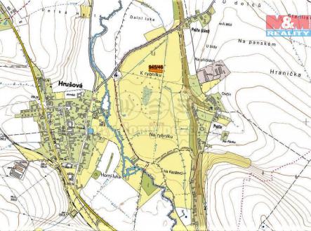 mapka | Prodej - pozemek, trvalý travní porost, 1 811 m²
