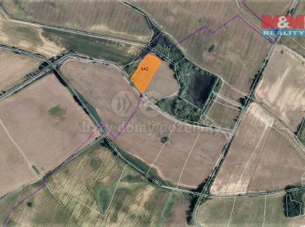 mapka | Prodej - pozemek, zemědělská půda, 8 153 m²