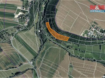 mapka | Prodej - pozemek, les, 14 689 m²