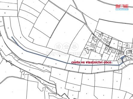 mapka | Prodej - pozemek, les, 14 689 m²