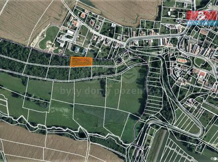 mapka | Prodej - pozemek, trvalý travní porost, 1 888 m²