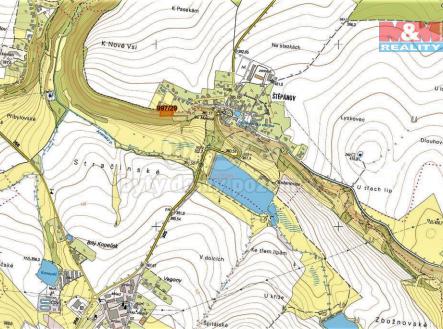 mapka | Prodej - pozemek, trvalý travní porost, 1 888 m²