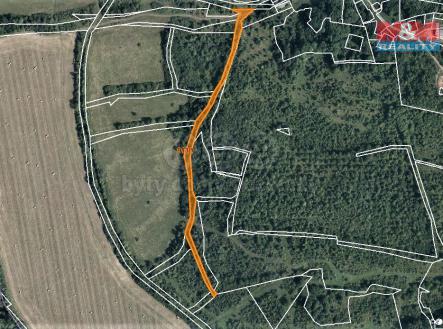 mapka | Prodej - pozemek, trvalý travní porost, 3 400 m²