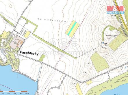 celá mapa Pasohlávky.jpg | Prodej - pozemek, zemědělská půda, 5 910 m²