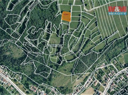 mapka | Prodej - pozemek, trvalý travní porost, 2 185 m²
