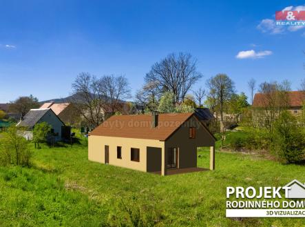 vizualizace domu | Prodej - pozemek pro bydlení, 4 265 m²