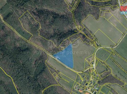 Prodej - pozemek, trvalý travní porost, 34 738 m²