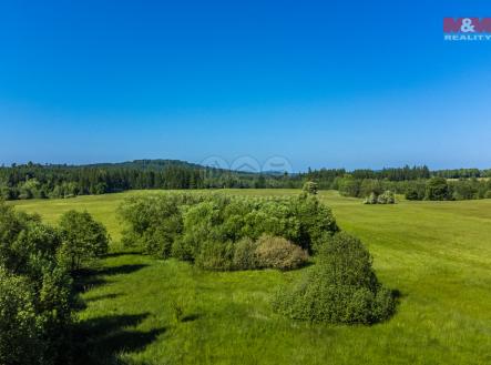 pohled na pozemek | Prodej - pozemek, zemědělská půda, 124 828 m²