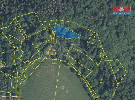 Prodej - pozemek, les, 6 119 m²