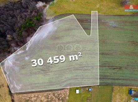Prodej - pozemek, trvalý travní porost, 30 459 m²
