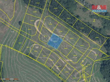 katastrální mapa | Prodej - pozemek pro bydlení, 823 m²